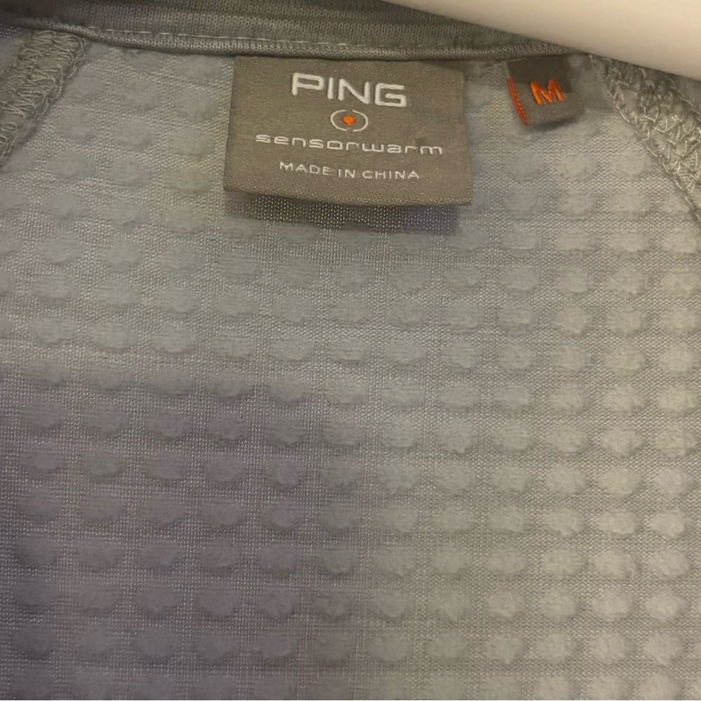 Ping SensorWarm Gray Quarter Zip Pullover - Picture 3 of 3